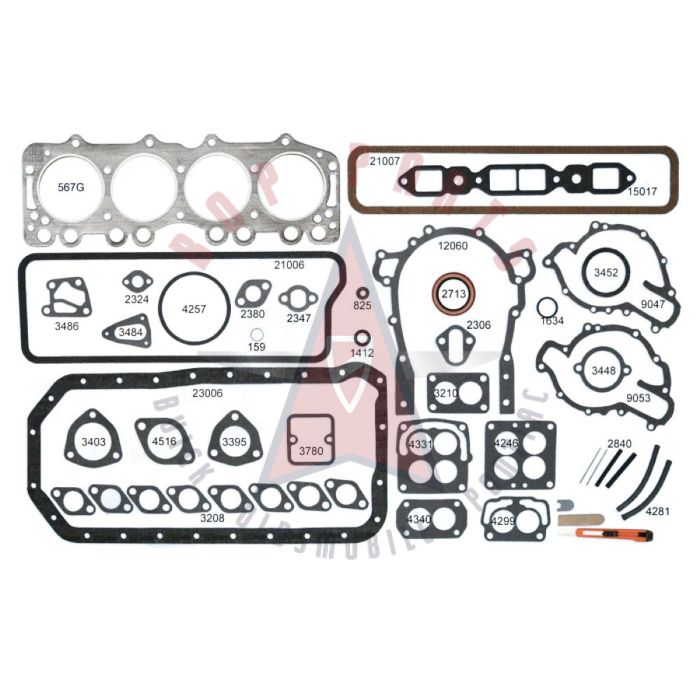 1953 1954 1955 1956 Buick 264, 322 V8 Complete Engine Gasket Set