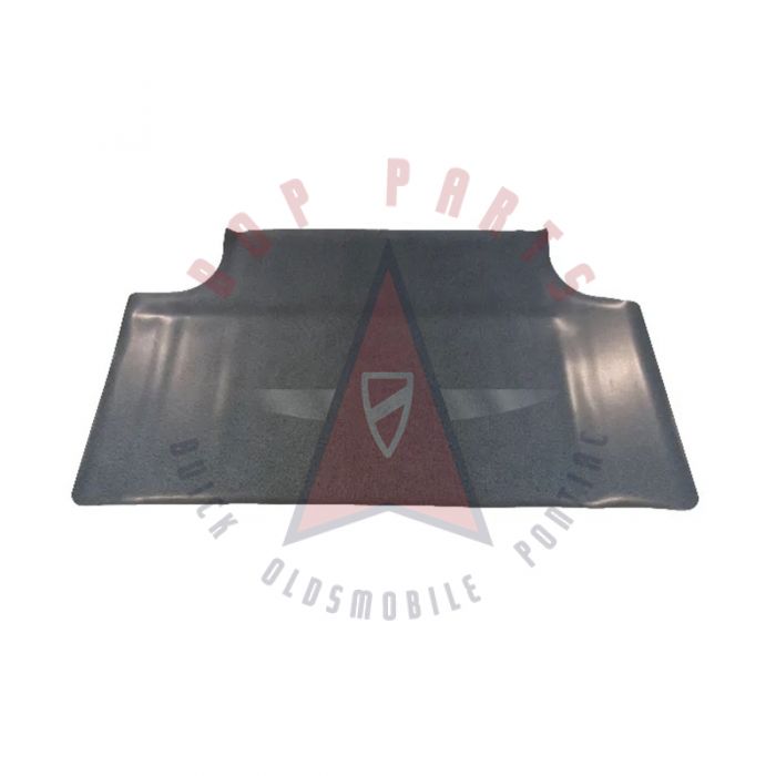 1974 Bonneville All Models Trunk Mat Felt Green Gray (2 Pieces)