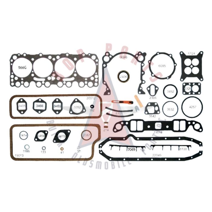 1954 1955 1956 Oldsmobile 324 V8 Complete Engine Gasket Set