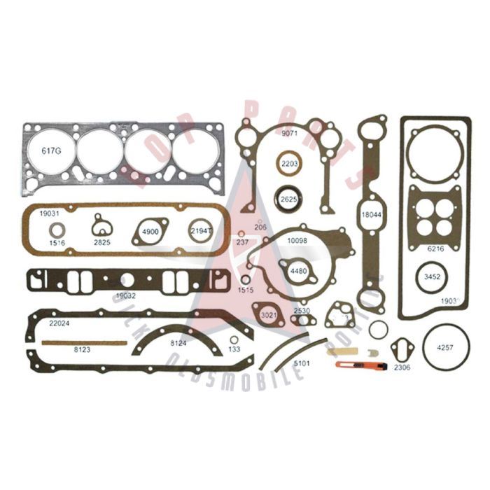 1961 1962 1963 Pontiac 195 L4 Complete Engine Gasket Set