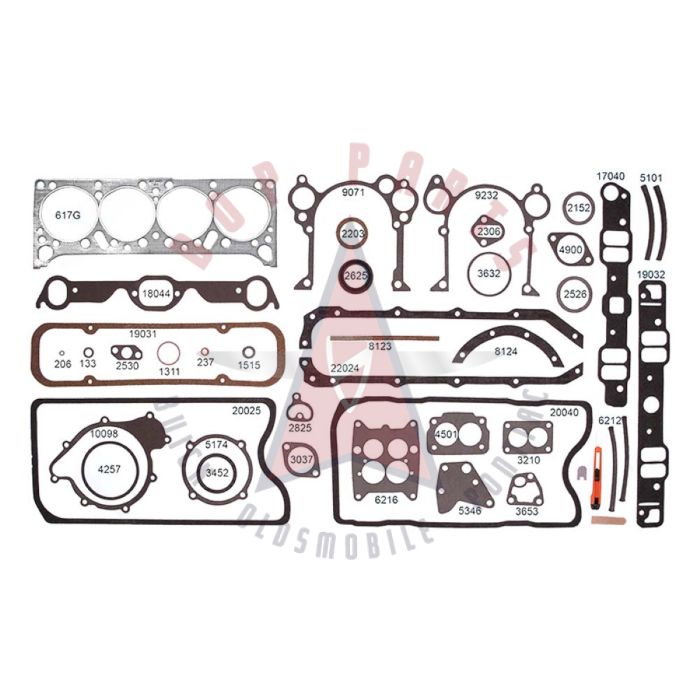 1961 1962 1963 1964 1965 1966 1967 Pontiac 326 V8, 389 V8, 421 V8 Complete Engine Gasket Set