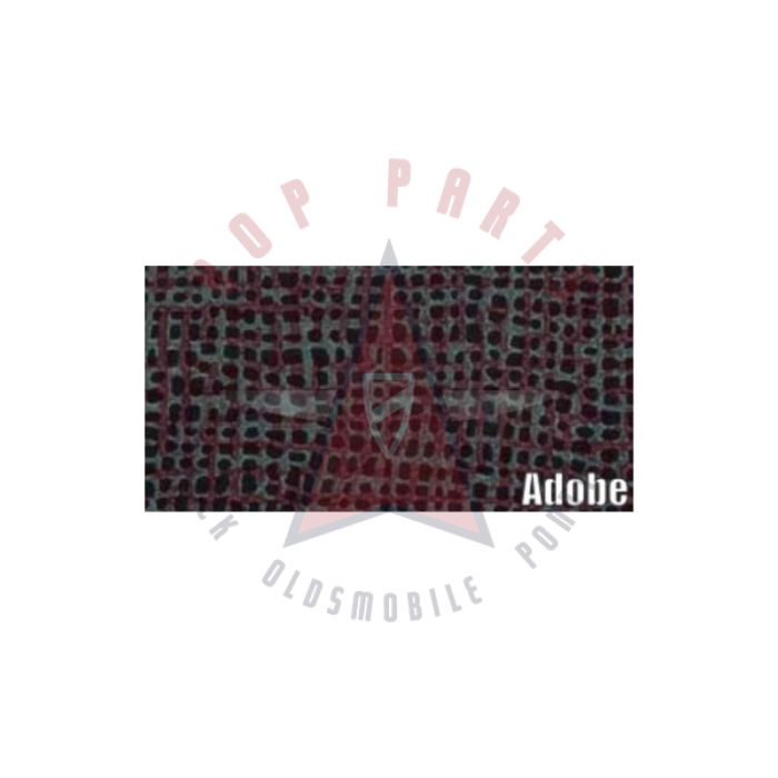 1961 Pontiac Bonneville Coupe and Convertible Rubber Trunk Mat Set (2-Pieces) (Adobe)