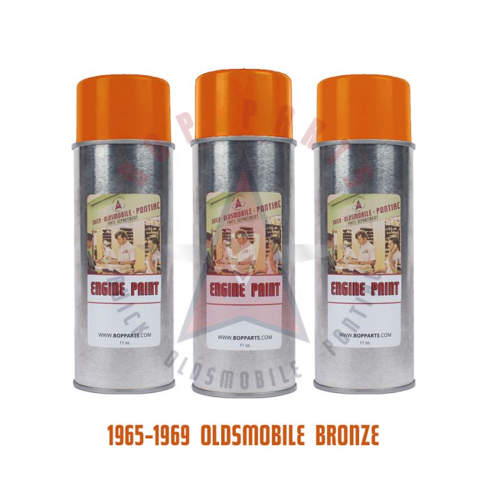 1965 1966 1976 1968 1969 Oldsmobile Bronze Engine Paint (3 Cans)