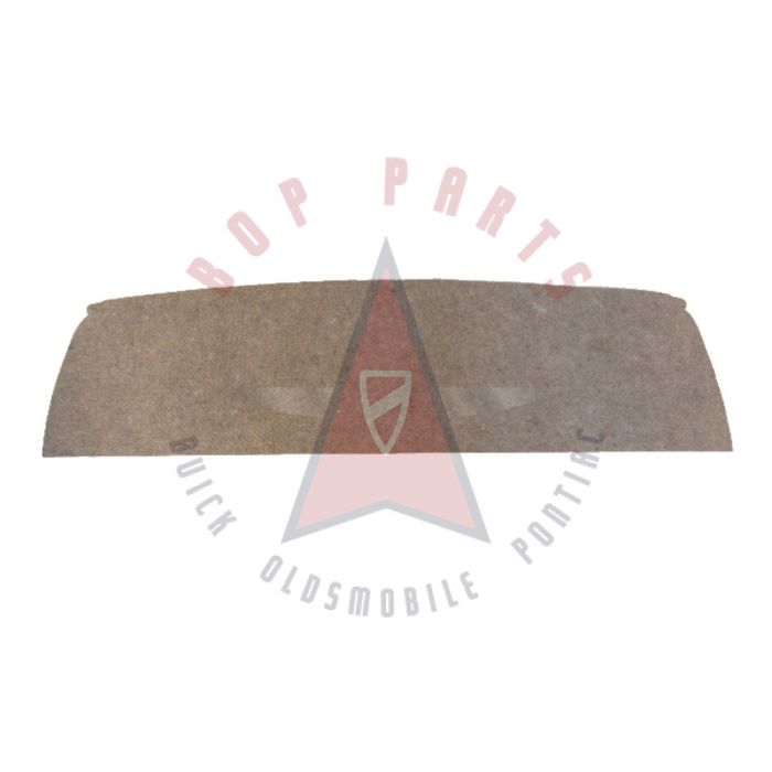 1969 1970 Buick Wildcat and Le Sabre 2-Door Hardtop Package Tray Jute Insulation