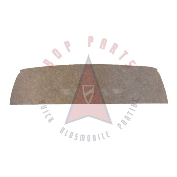 1969 1970 Buick Wildcat and LeSabre 2-Door Hardtop Package Tray Jute Insulation