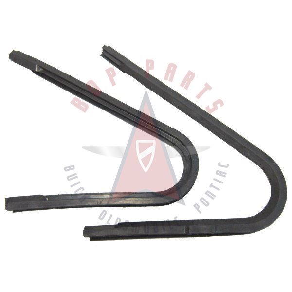 Buick, Oldsmobile (See Details) Rear Door Vent Weatherstrip (2 Pieces)