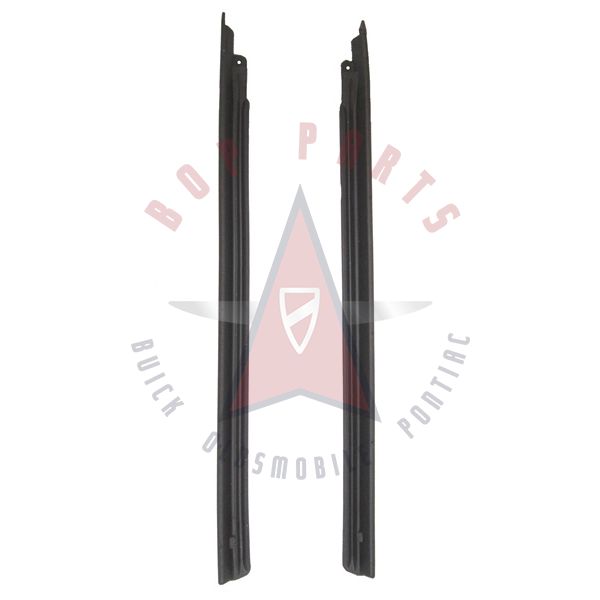 1962 1963 Buick, Oldsmobile, and Pontiac 2-Door Convertible (See Details) Hinge Pillar Weatherstrips 1 Pair