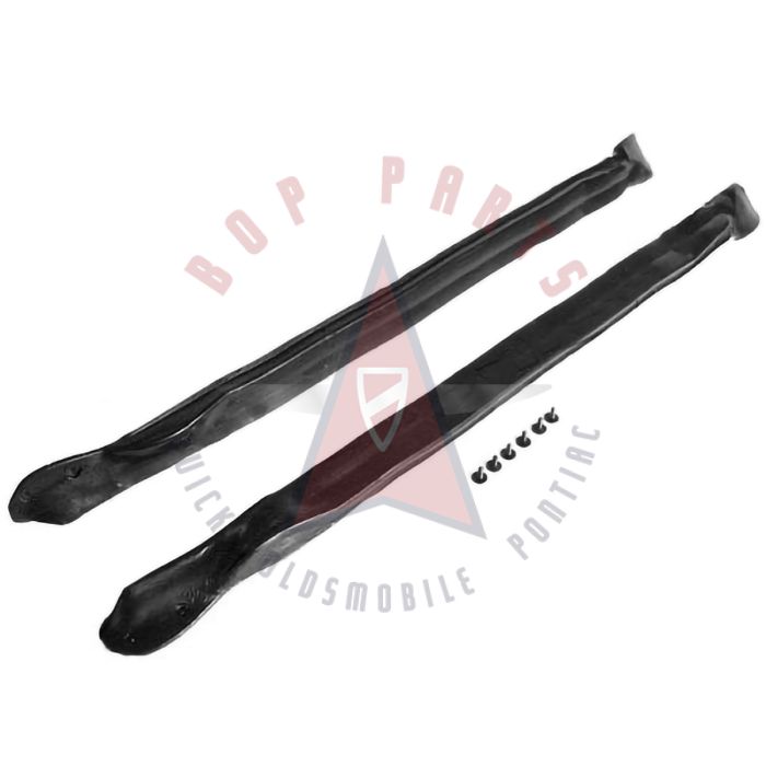 1971 1972 1973 1974 1975 1976 Buick, Oldsmobile, and Pontiac Full-Size Convertible Scissor Top Pillar Post Rubber Weatherstrips 1 Pair