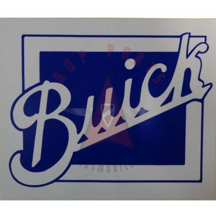 Buick Old Style Square Decal (10-Inches)