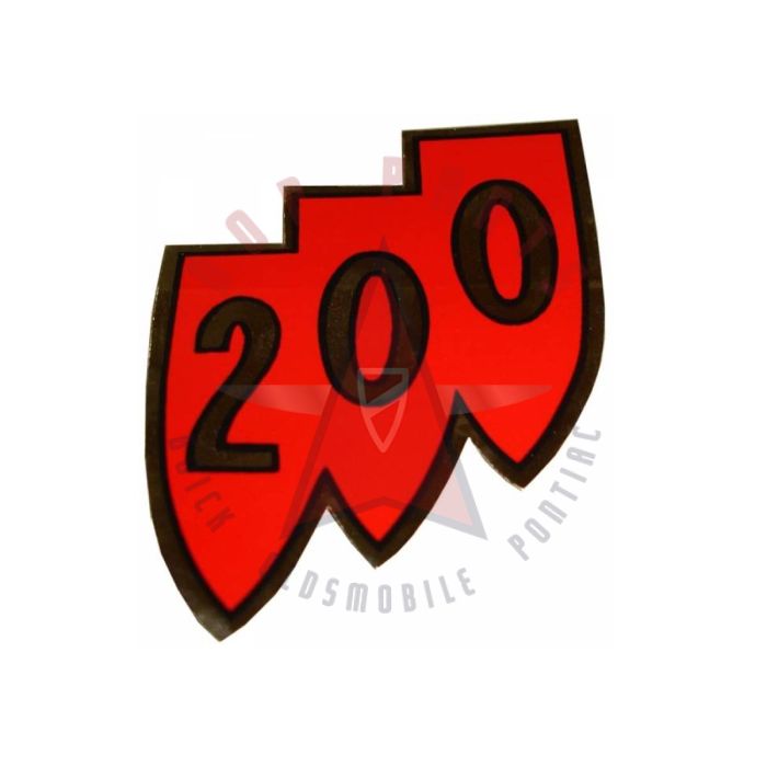 1963 Buick Special "200" Shield Air Cleaner Decal 