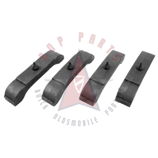 1968 1969 1970 1971 1972 Buick, Oldsmobile, and Pontiac (See Details) Radiator Mounting Rubber Pads (4 Pieces)