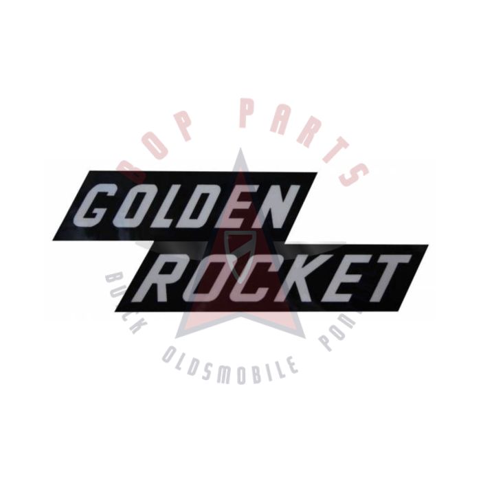 1958 Oldsmobile "Golden Rocket" Valve Cover Decal