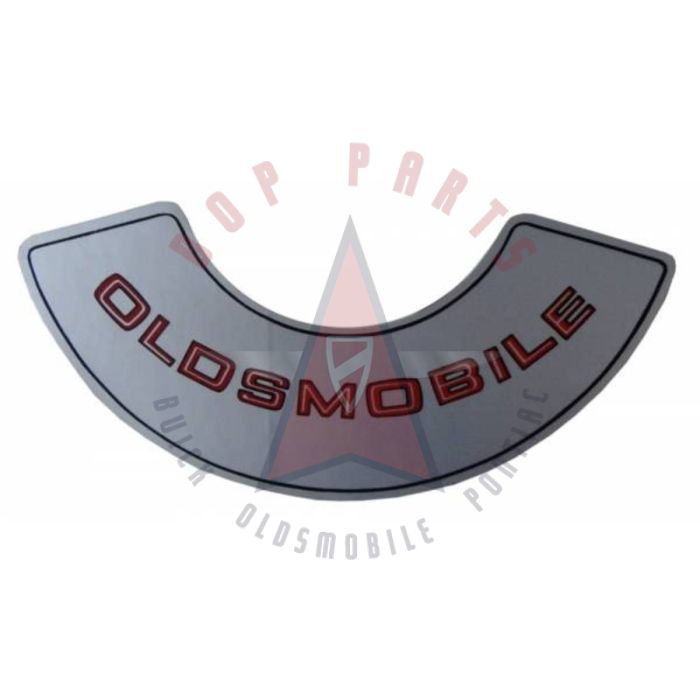 1975 1976 1977 1978 1979 1980 Oldsmobile 250 6-Cylinder Engine Air Cleaner Decal 