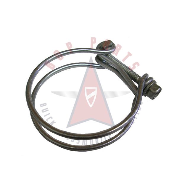 Universal Double Wire Hose Clamp 2 Inch Diameter 