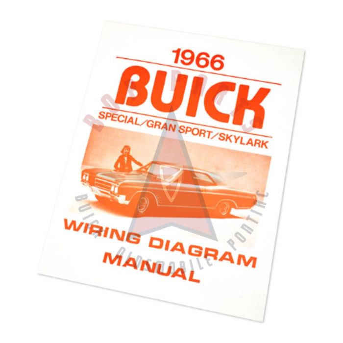 1966 Buick Special, Gran Sport, and Skylark Wiring Diagram Manual [PRINTED BOOKLET]