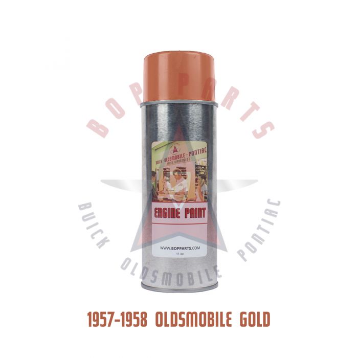 1957 1958 Oldsmobile Gold Engine Paint (1 Can)