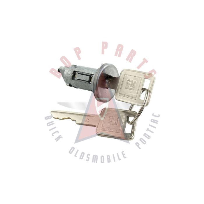 1968 Oldsmobile 442, Cutlass, and Full-Size Models Ignition Lock Cylinder WITH Two 'C' Keys [Late Style] 