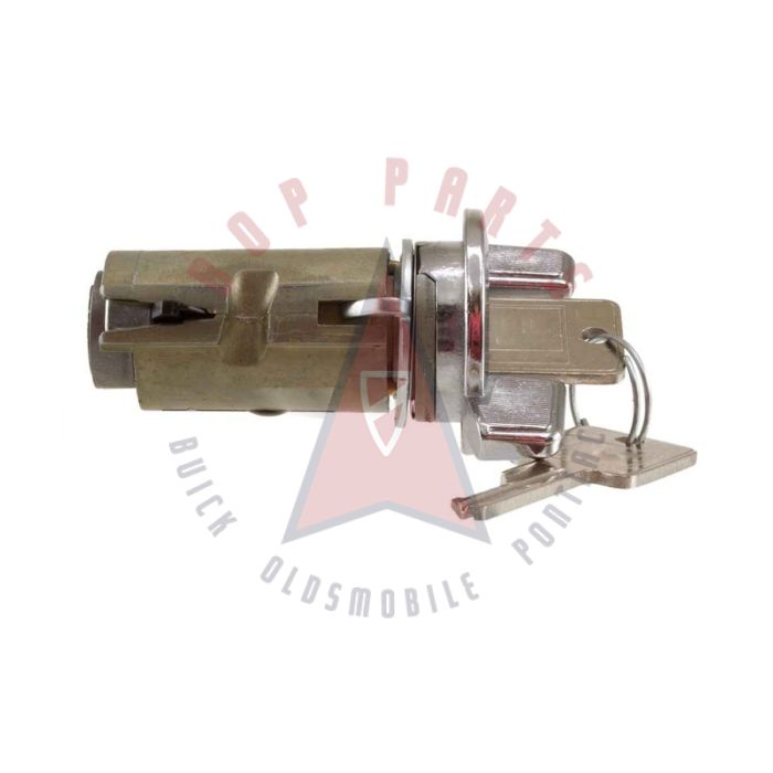 1988 1989 1990 1991 Buick A-Body Models Ignition Lock Cylinder WITH Two Square Head Keys [Late Style]