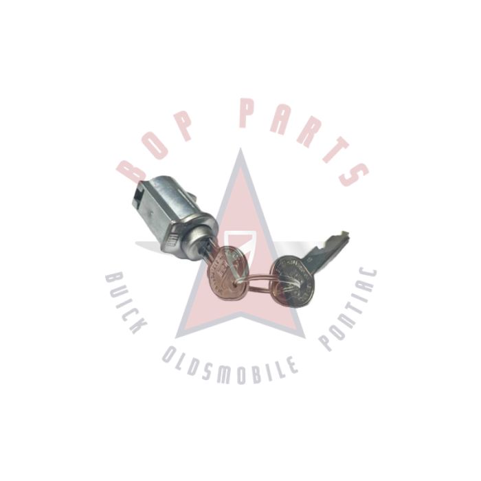 1955 Buick B-Body Models Glove Box Lock Set WITH Two Pear Head Keys [Original Style]
