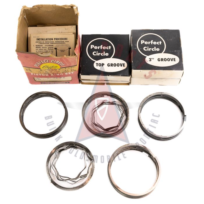1937 1938 Oldsmobile F Model Piston Ring Set .040 (32 Pieces) NORS