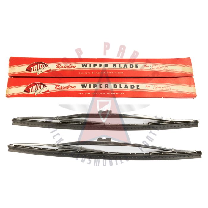 1957 Pontiac (See Details) 13 Inch Wiper Blades 1 Pair NOS