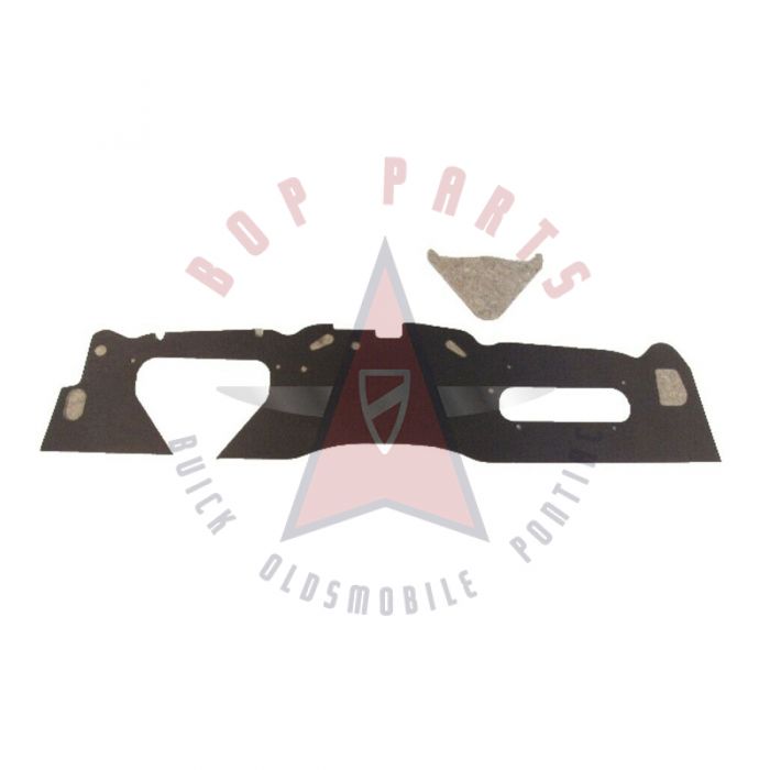 1964-1967 Oldsmobile Cutlass Firewall Pad (WITH Clips)