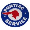 Pontiac Authorized Service Indian Head Decal (10-Inches)