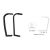1959 Buick, Oldsmobile, And Pontiac Sedan and Wagon (See Details) Front Door Vent Window Rubber Weatherstrips 1 Pair