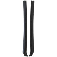 1966 1967 Buick, Oldsmobile, And Pontiac (See Details) Side Window Vertical Leading Edge Rubber Weatherstrips 1 Pair