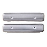1953 1954 1955 1956 1957 1958 1959 1960 1961 1962 1963 1964 1965 1966 Buick Nailhead V8 Valve Covers WITH Smooth Sides (1 Pair) (Cast Finish)