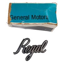1976 1977 Buick (See Details) Regal Grille Script Emblem NOS