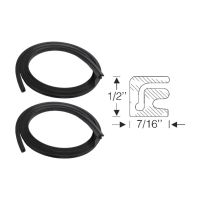 1941 1942 1943 1944 1945 1946 1947 1948 1949 1950  1953 1954 Buick, Oldsmobile, and Pontiac (See Details) Fender Skirt Edge Rubber Weatherstrips 1 Pair