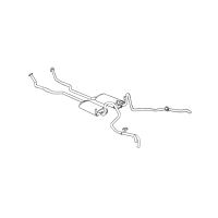 1964 1965 1966 1967 1968 1969 1970 1971 1972 1973 1974 Buick Skylark, Special Series, Century, and Regal (See Details) Aluminized Dual Exhaust System