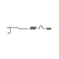 1965 1966 1967 1968 1969 1970 1971 1972 1973 1974 Buick V8 (EXCEPT Riviera Models) Aluminized Single WITH 2 Mufflers Exhaust System