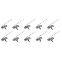 Universal Molding Clips Set (3/4 Inch Bolt 1-5/8 Inch Plate Length) (12 Pieces) 