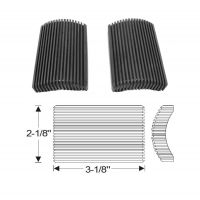 1963 Pontiac (See Details) Brake And Clutch Pedal Rubber Pads (2 Pieces)