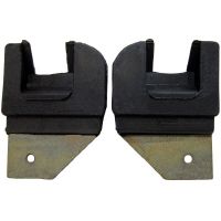 1957 1958 Buick (See Details) 2-Door Hardtop U Jamb Lock Pillar Filler (2 Pieces)