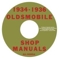 1934 1935 1936 Oldsmobile Shop Manual [CD]