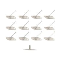Universal Molding Clips Set (3/4 Inch Bolt 1-25/32 Inches Plate Length)(12 Pieces) 