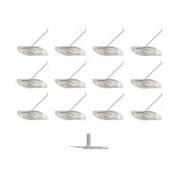 Universal Molding Clips Set (3/4 Inch Bolt 1-25/32 Inches Plate Length)(12 Pieces) 