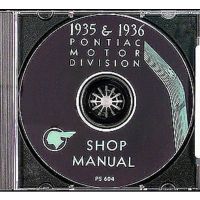 1935 1936 Pontiac Shop Manuals [CD]