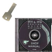 1935 1936 Pontiac Shop Manuals [USB Flash Drive]