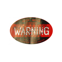 1936 1937 1938 1939 1940 Buick Dry Style Air Cleaner Warning Decal 