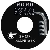 1937 1938 Pontiac Shop Manual [CD]