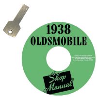 1938 Oldsmobile Shop Manual [USB Flash Drive]