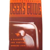 1939 Pontiac Owner's Manual [PRINTED BOOK]
