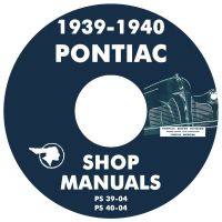 1939 1940 Pontiac Shop Manuals [CD]