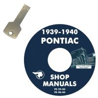 1939 1940 Pontiac Shop Manuals [USB Flash Drive]