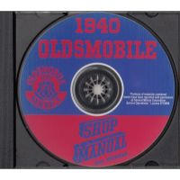 1940 Oldsmobile Shop Manual [CD]