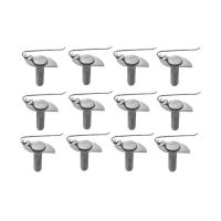 Universal Molding Clips Set (5/16 Inch Wide By 3/4 Inch Long Plate) (12 Pieces) 